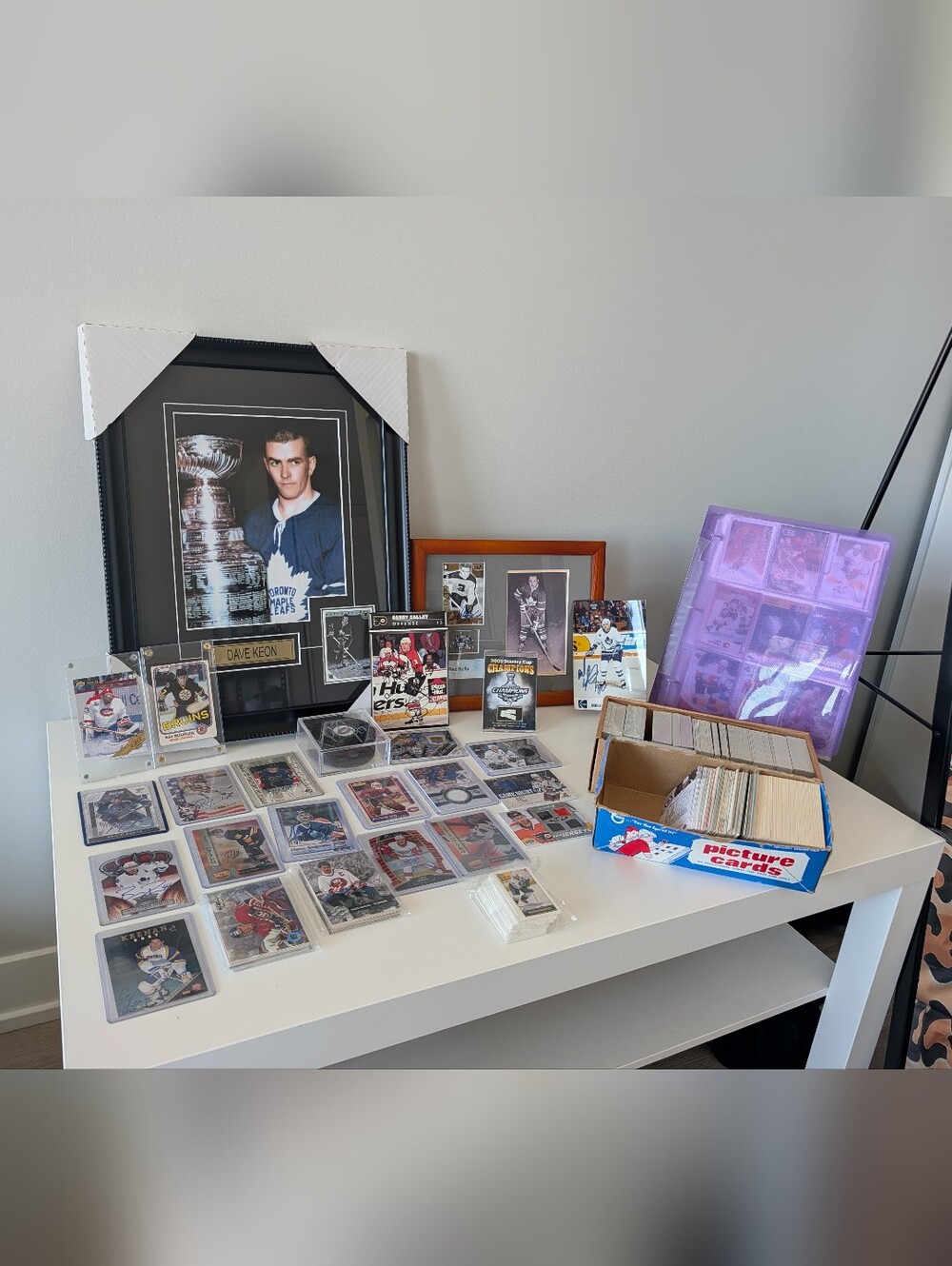 NHL Hockey Collection- Cards, Photos, Puck, Rookies, Autographs, Inserts, Etc